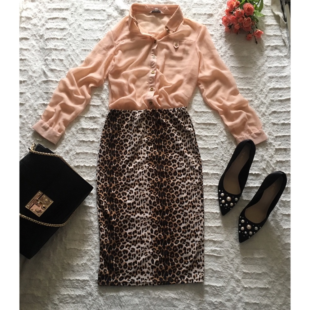 🐆🖤 New Leopard Skirt 🖤🐆